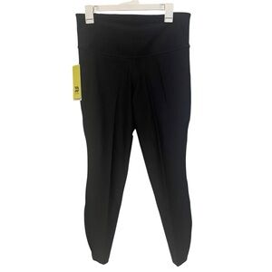 All in Motion Effortless Support High Rise 7/8 Length Black Leggings‎ NWT